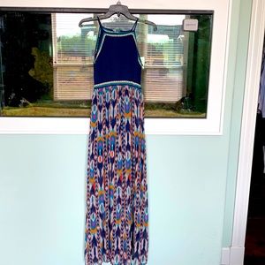 Medium crochet top maxi dress